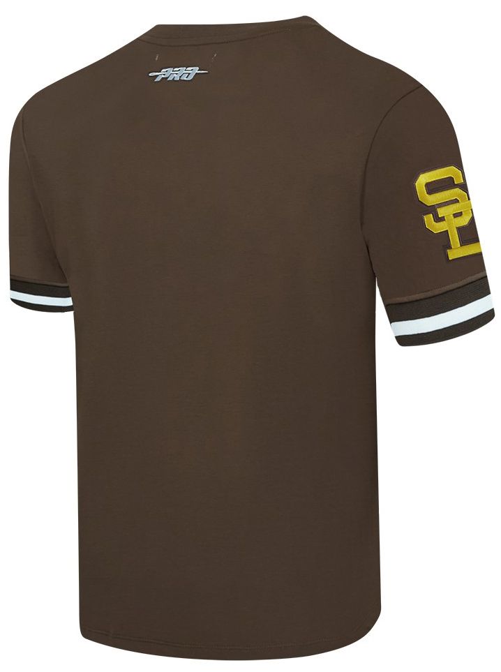 Pro Standard Men's San Diego Padres Brown Retro Classic Double Knit T-Shirt product image