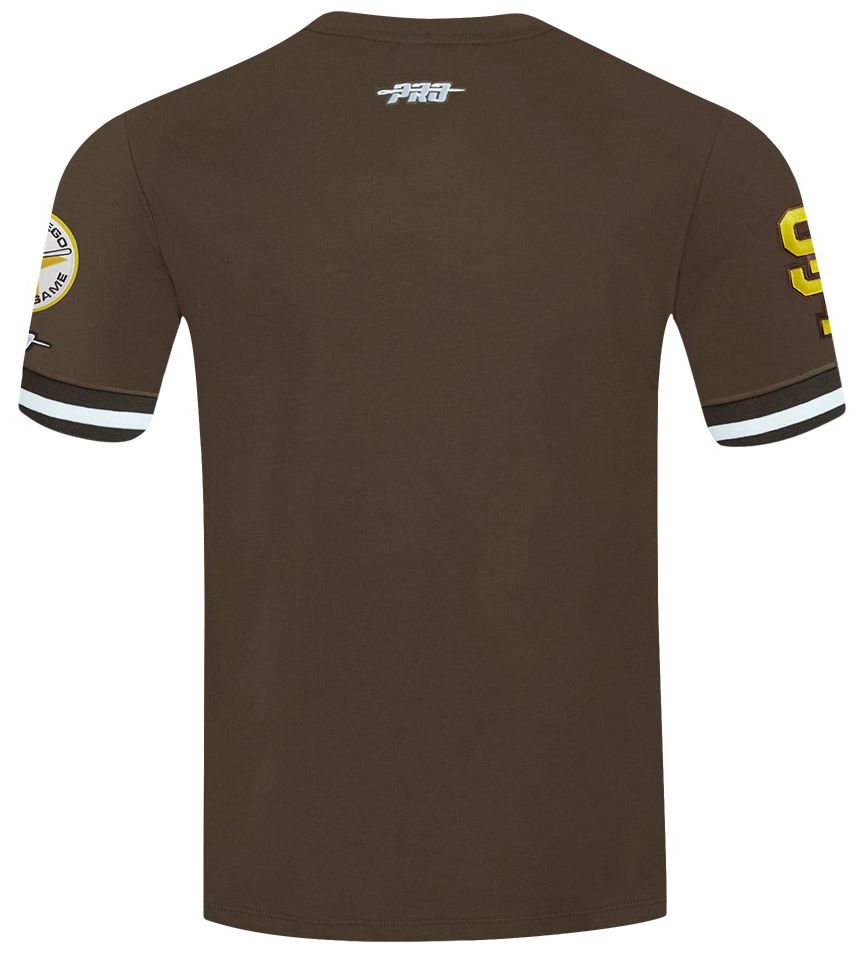 Pro Standard Men's San Diego Padres Brown Retro Classic Double Knit T-Shirt product image