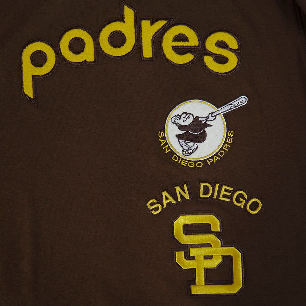 Pro Standard Men's San Diego Padres Brown Retro Classic Double Knit T-Shirt product image