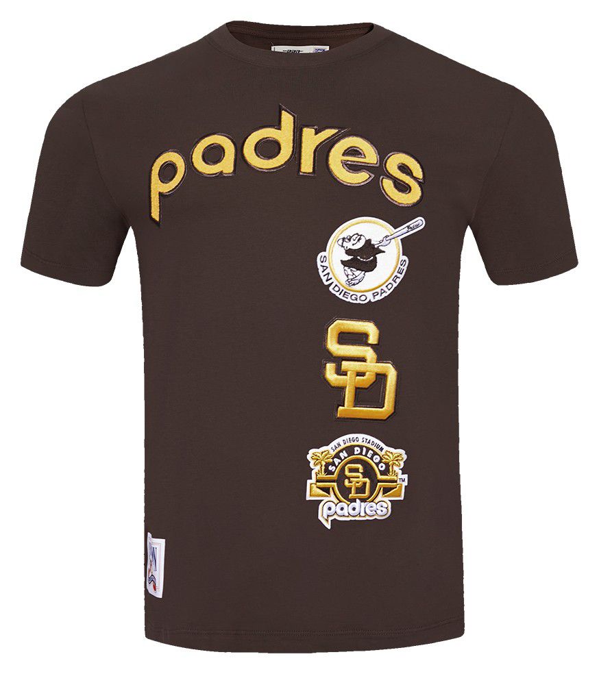 Pro Standard Men's San Diego Padres Retro Single Jersey Striped T-Shirt product image
