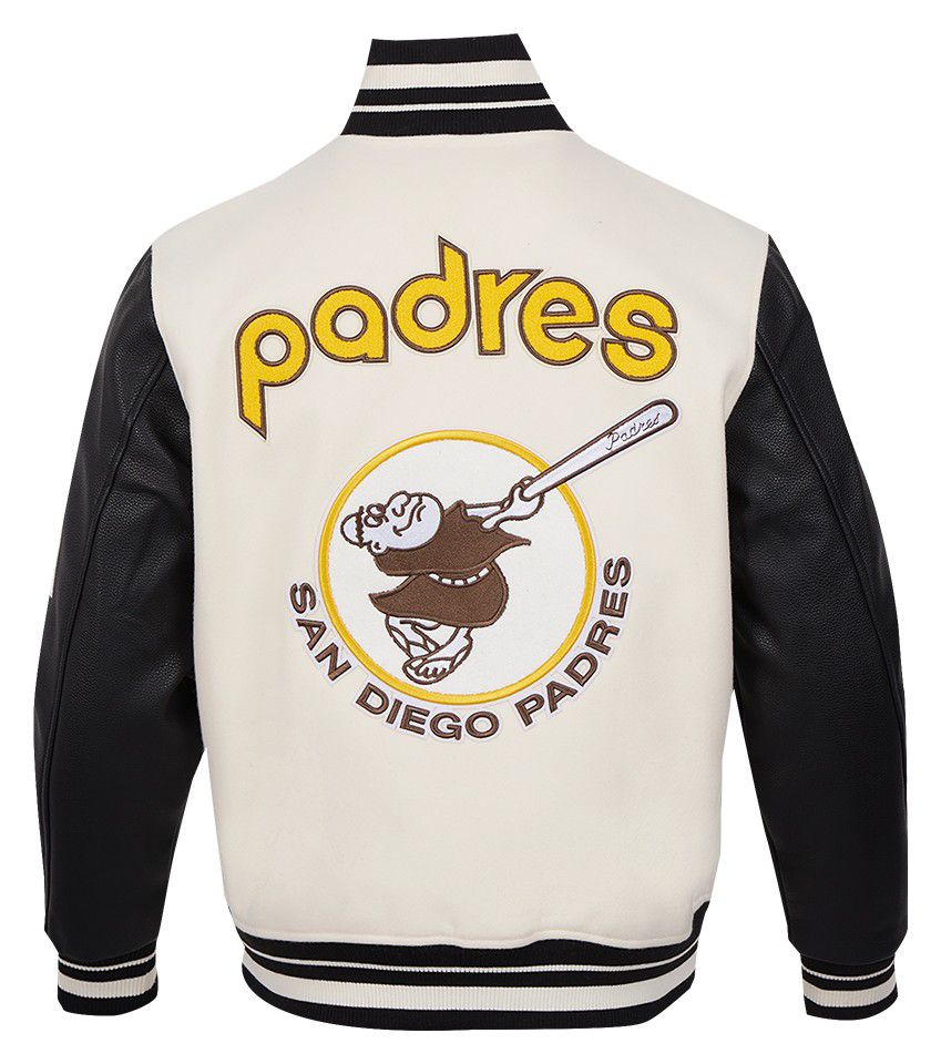 Pro Standard Men's San Diego Padres Wool Varsity Jacket product image