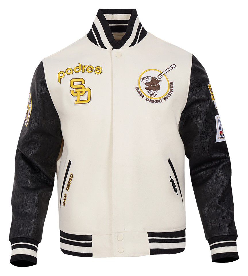 Pro Standard Men's San Diego Padres Wool Varsity Jacket product image