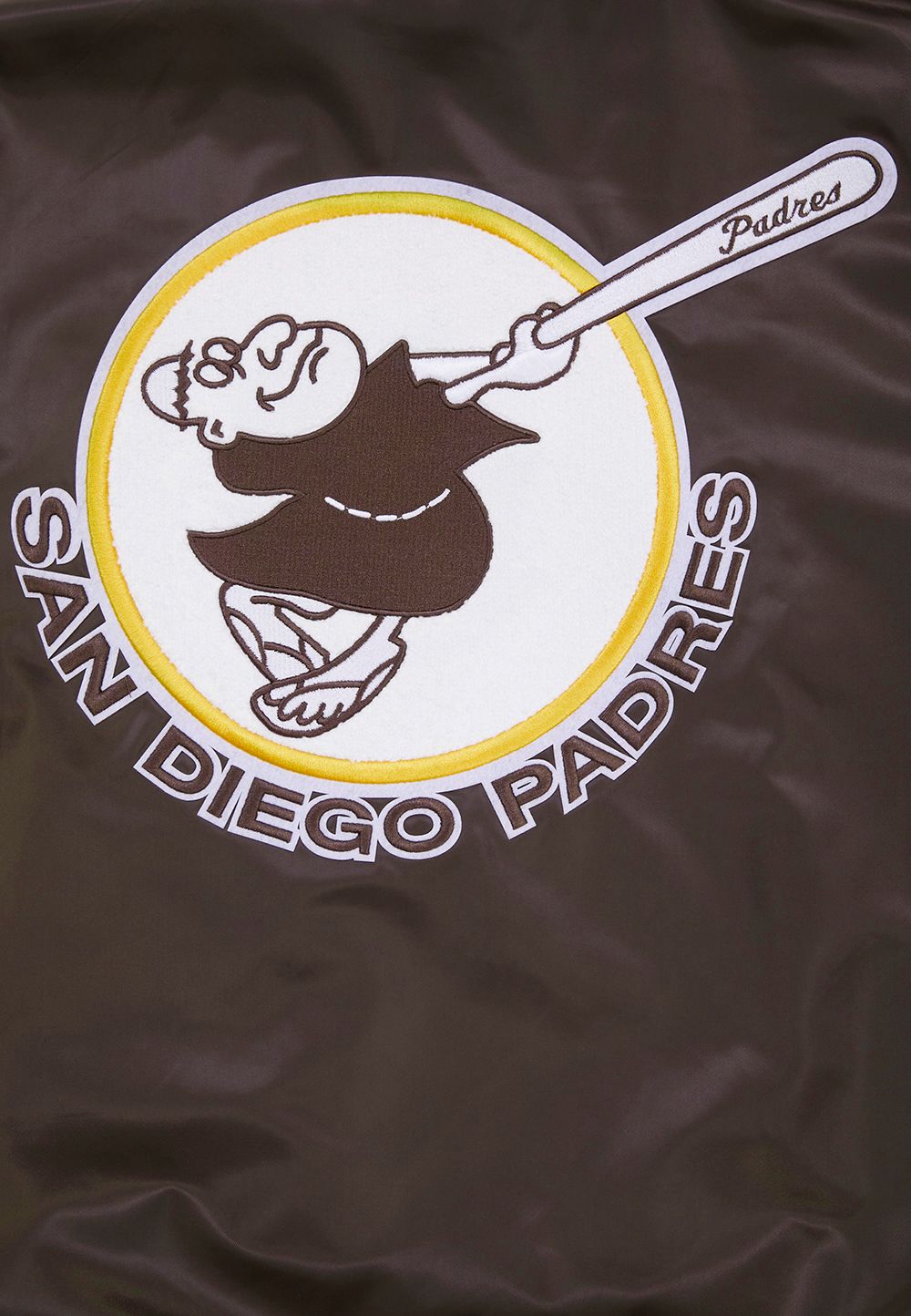 Pro Standard Men's San Diego Padres Retro Rib Satin Jacket product image