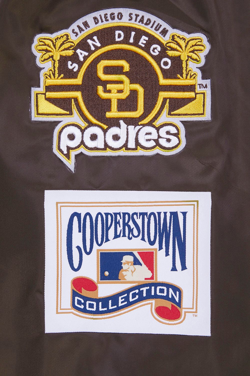 Pro Standard Men's San Diego Padres Retro Rib Satin Jacket product image