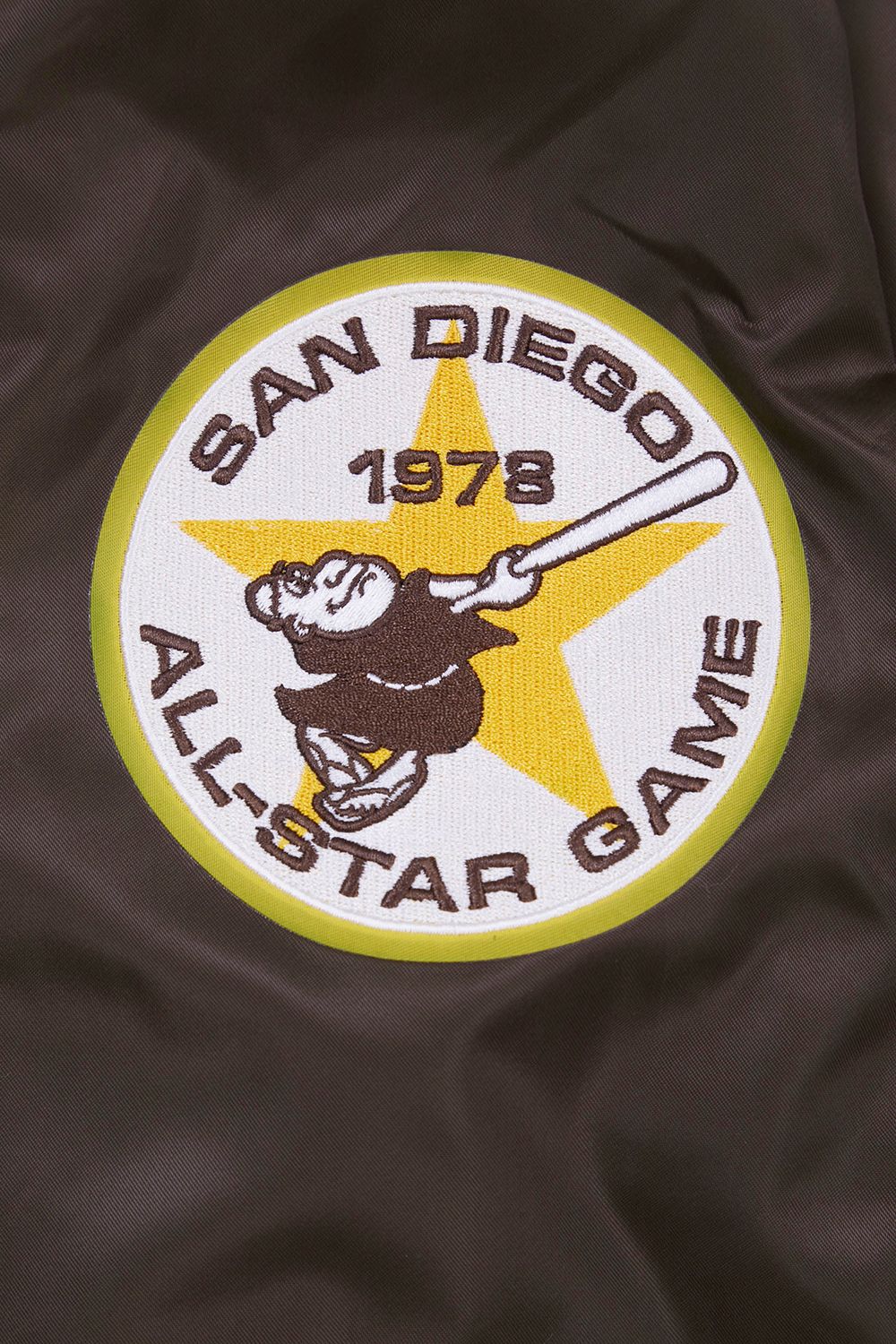Pro Standard Men's San Diego Padres Retro Rib Satin Jacket product image