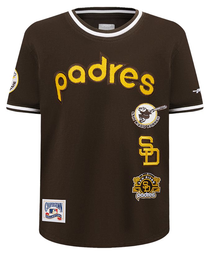Pro Standard Youth San Diego Padres Brown Classic Retro T-Shirt product image