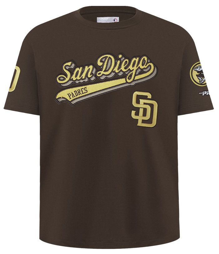 Pro Standard Youth San Diego Padres Brown Script Tail T-Shirt product image