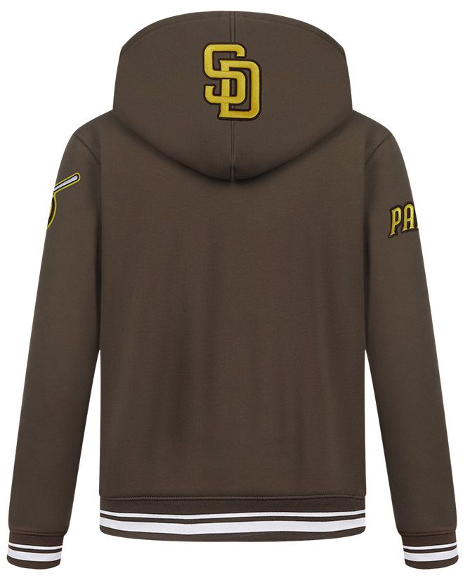 Pro Standard Youth San Diego Padres Brown Script Tail Ribbed Fleece Hoodie product image