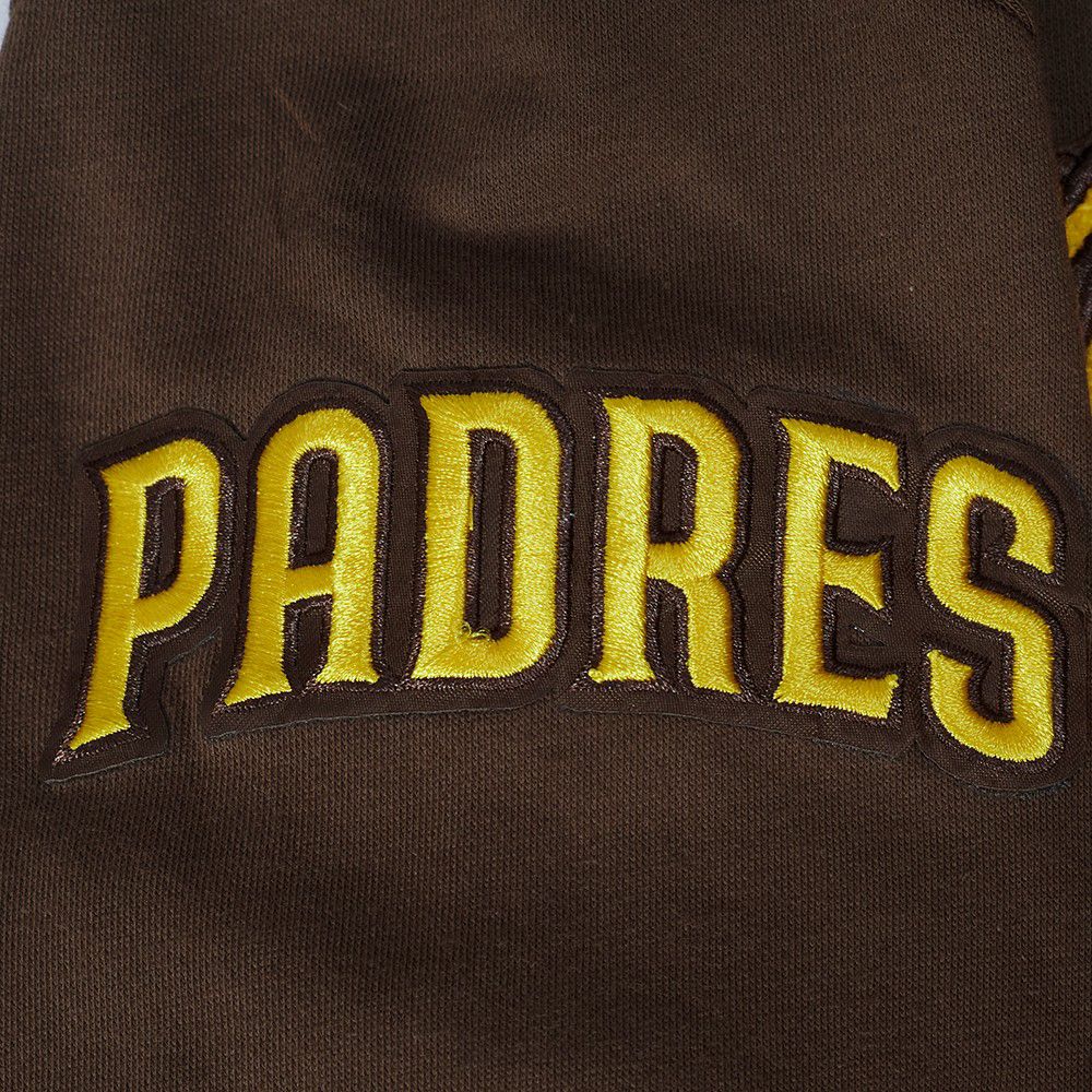Pro Standard Youth San Diego Padres Brown Script Tail Ribbed Fleece Hoodie product image