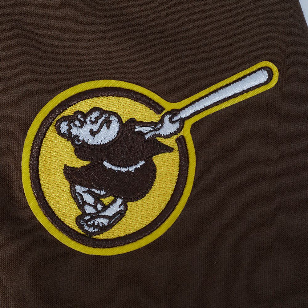 Pro Standard Youth San Diego Padres Brown Script Tail Ribbed Fleece Hoodie product image