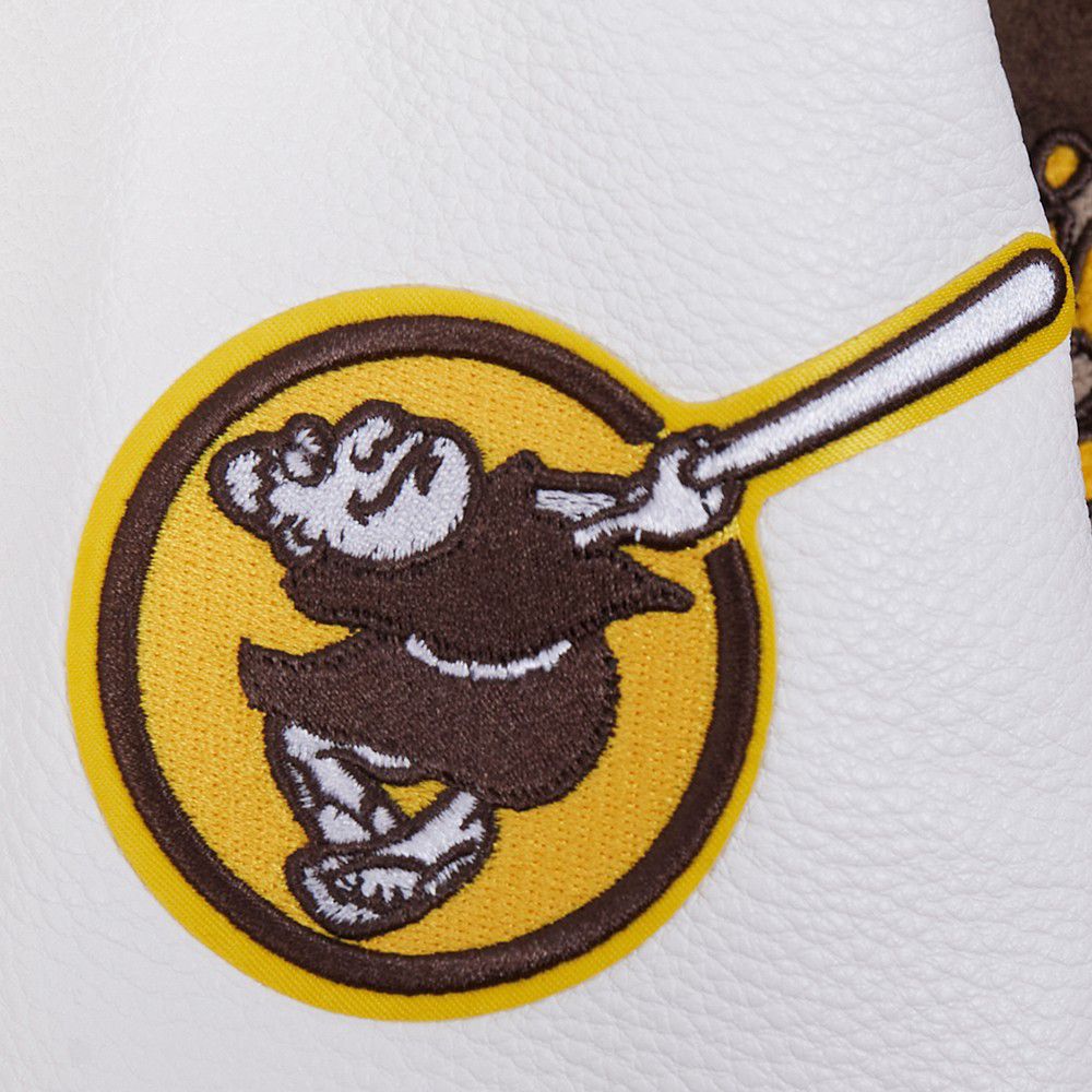 Pro Standard Youth San Diego Padres Brown Script Varsity Jacket product image