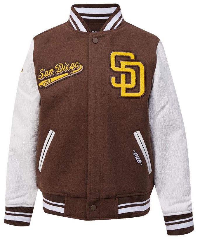 Pro Standard Youth San Diego Padres Brown Script Varsity Jacket product image
