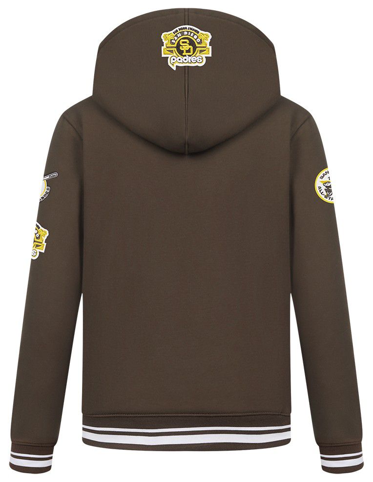 Pro Standard Boys' San Diego Padres Brown Classic Fleece Pullover Hoodie product image