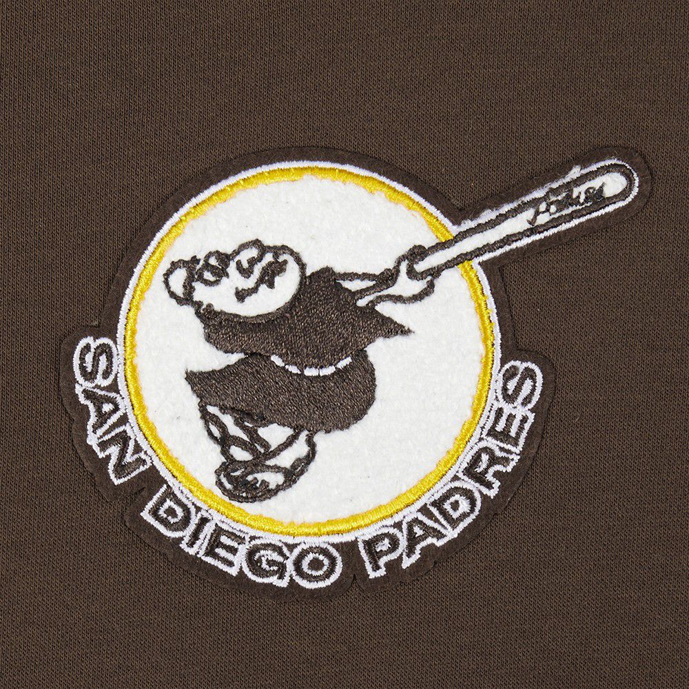 Pro Standard Boys' San Diego Padres Brown Classic Fleece Pullover Hoodie product image