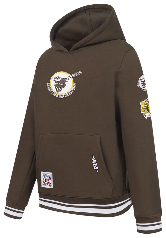 Pro Standard Boys' San Diego Padres Brown Classic Fleece Pullover Hoodie product image