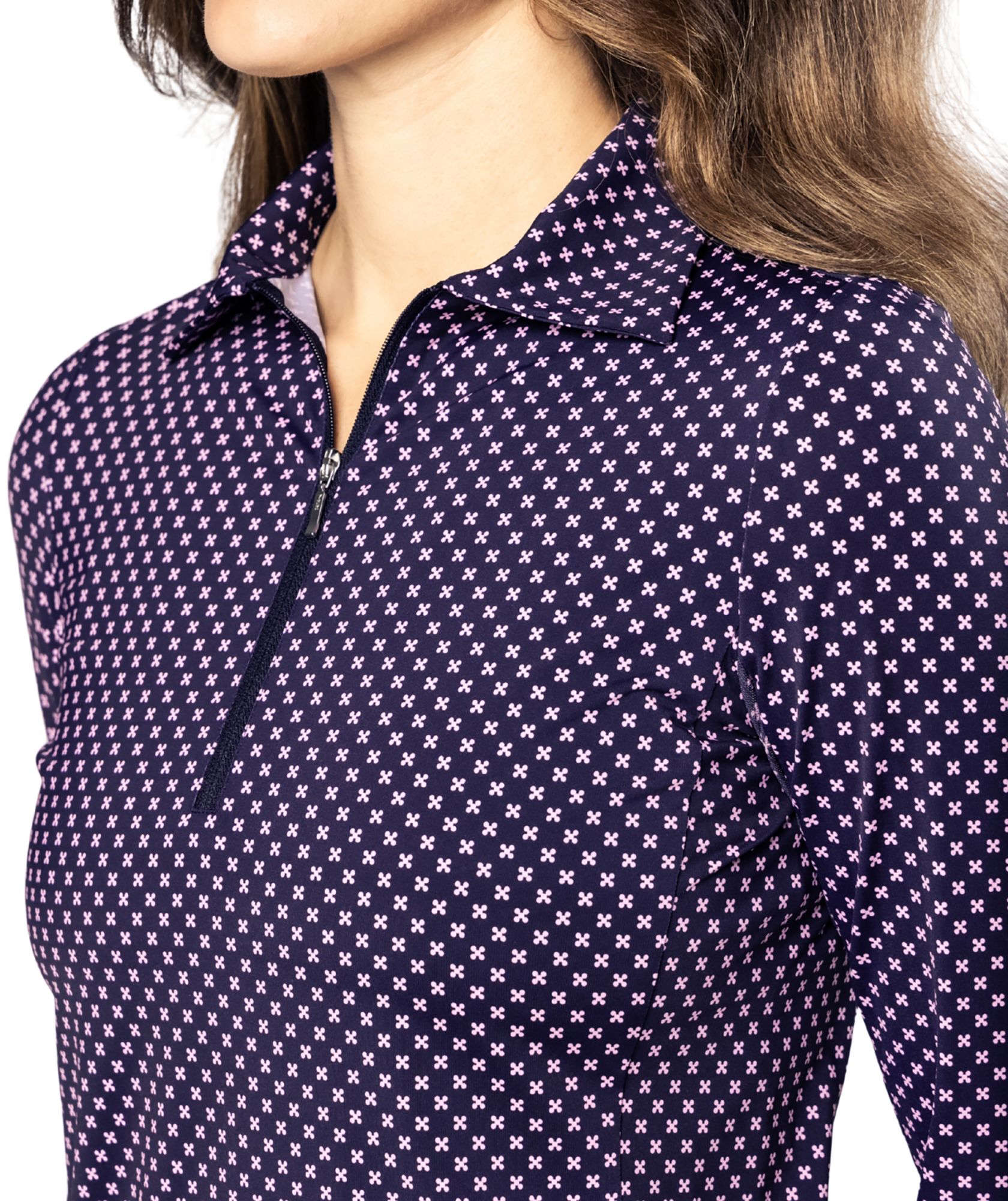 Golftini Women's Unstoppable Cool Girl Long Sleeve Golf Polo product image