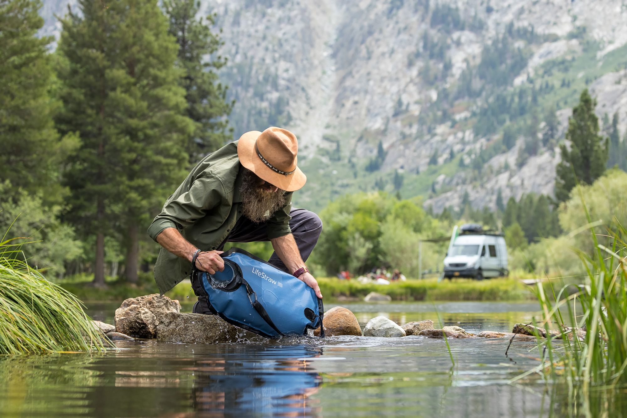 LifeStraw Peak Series - Gravity Water Filter System with Safe Water Storage - 8L + 8L product image
