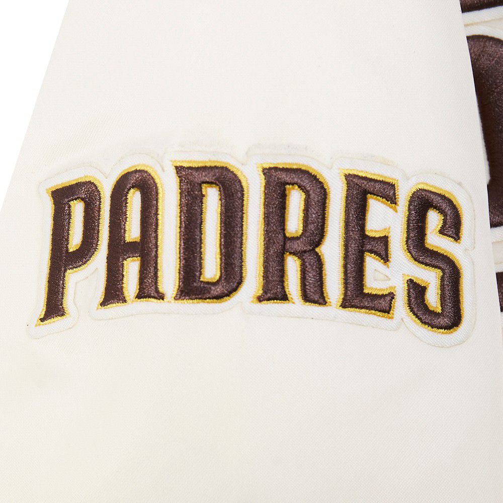Pro Standard Toddler San Diego Padres Cream Satin Jacket product image