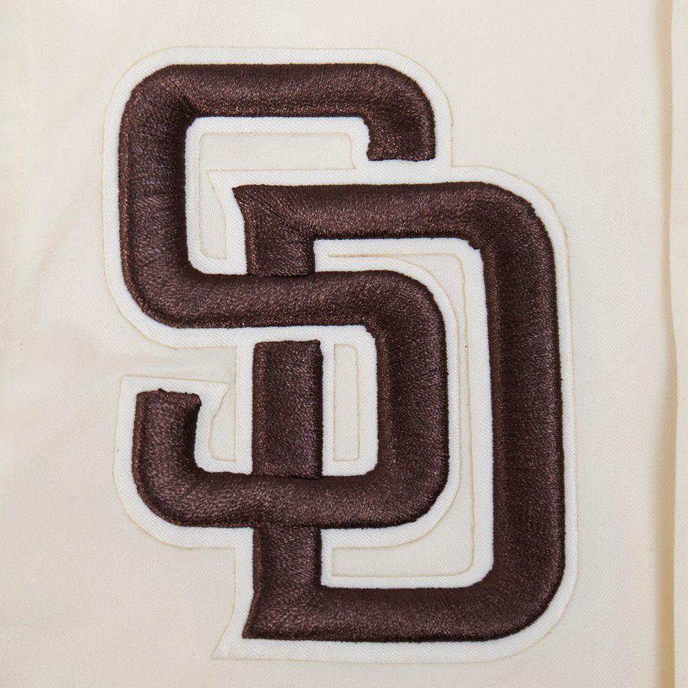 Pro Standard Toddler San Diego Padres Cream Satin Jacket product image