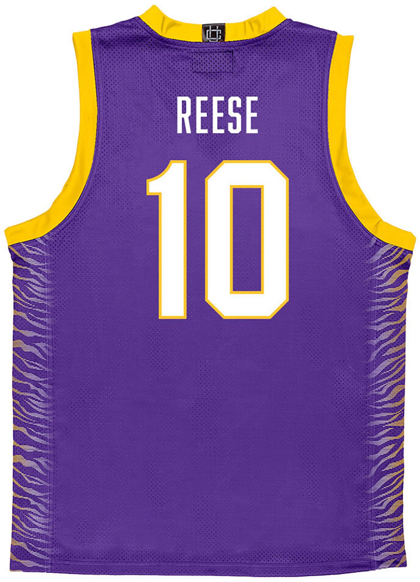 Campus Ink Adult LSU Tigers 10 Purple Angel Reese Replica Basketball Jersey Dick s Sporting Goods