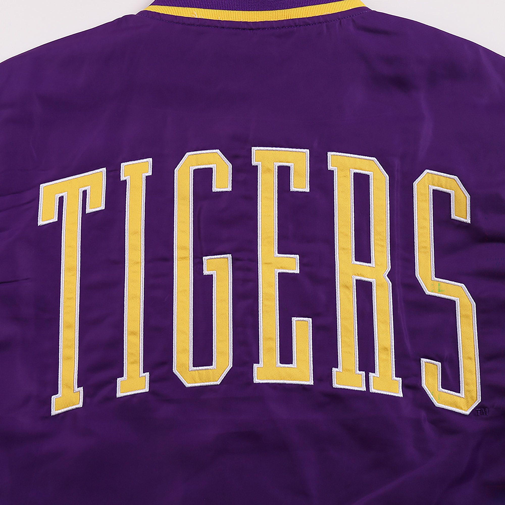 Homefield Adult LSU Tigers Purple Arch Bomber Jacket product image