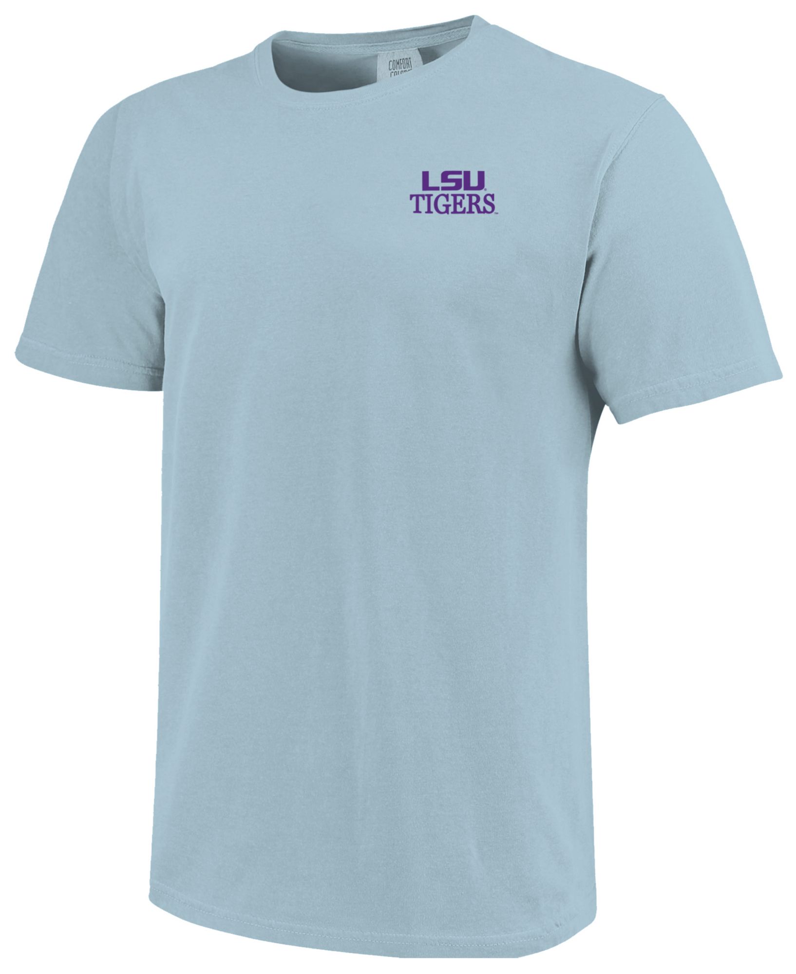 Image One Men's LSU Tigers Chambray Mascot 250 T-Shirt product image