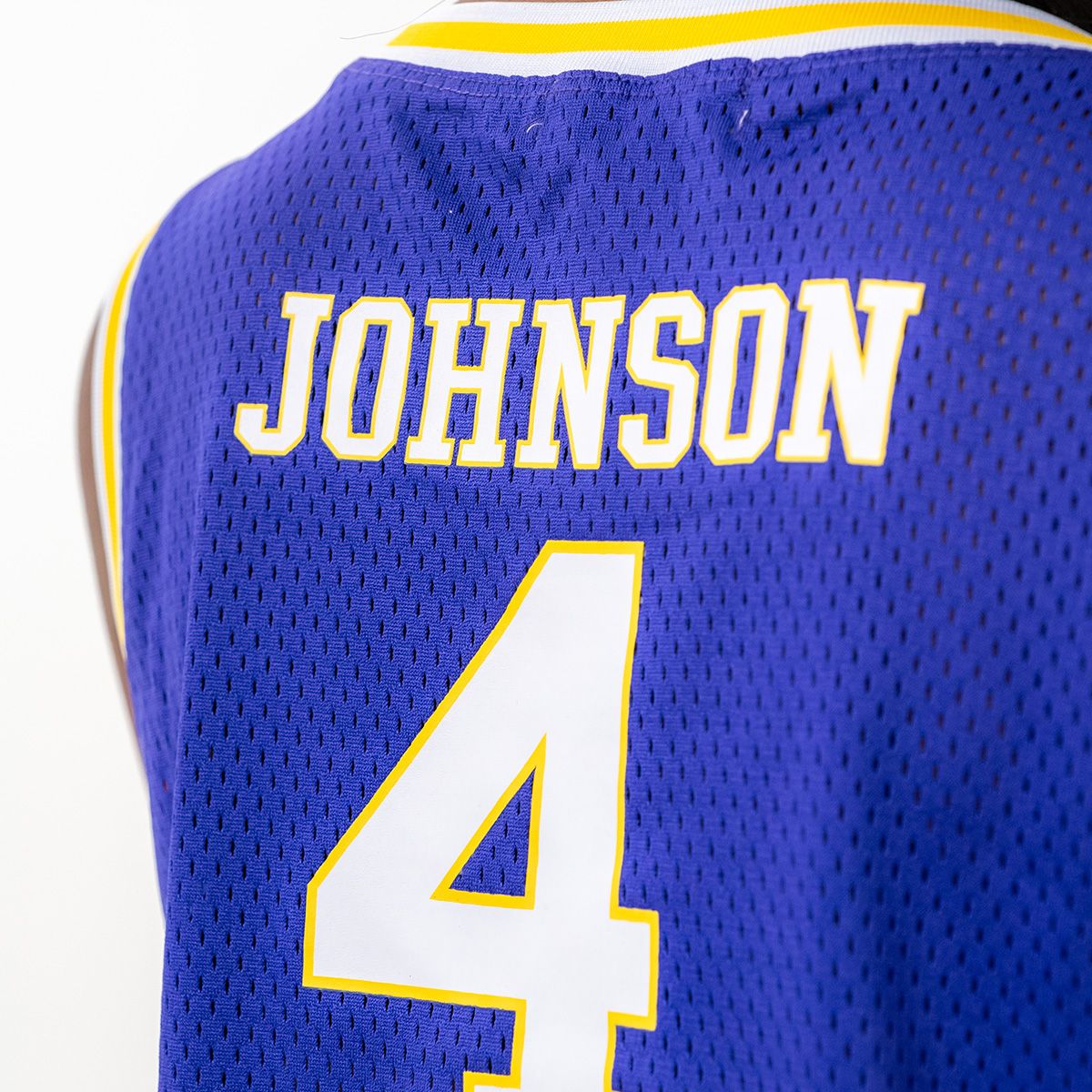 Established & Co Women's LSU Tigers Flau'jae Johnson Purple Basketball Jersey product image