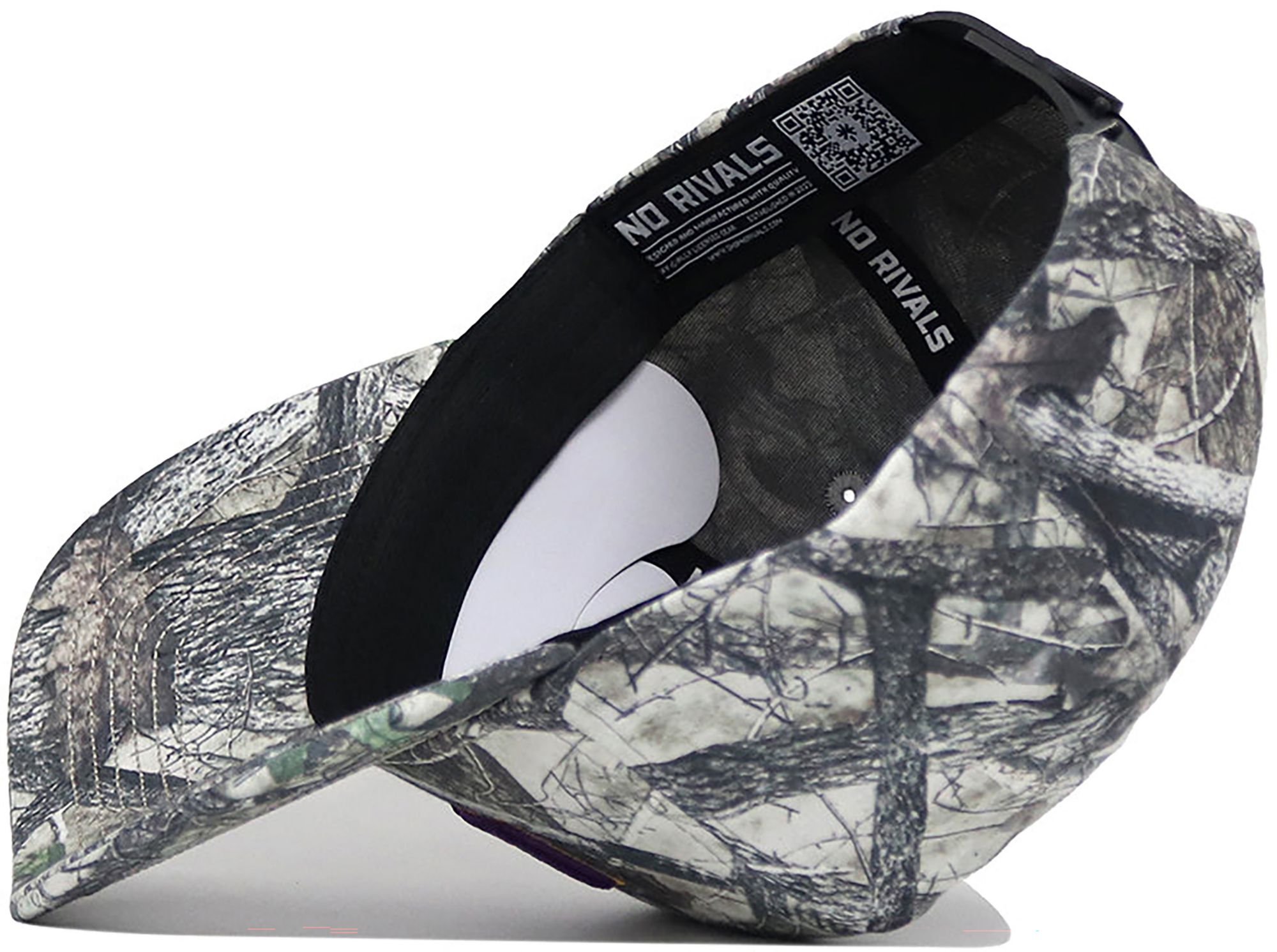 No Rivals Adult LSU Tigers Camo Outland Adjustable Snapback Hat product image