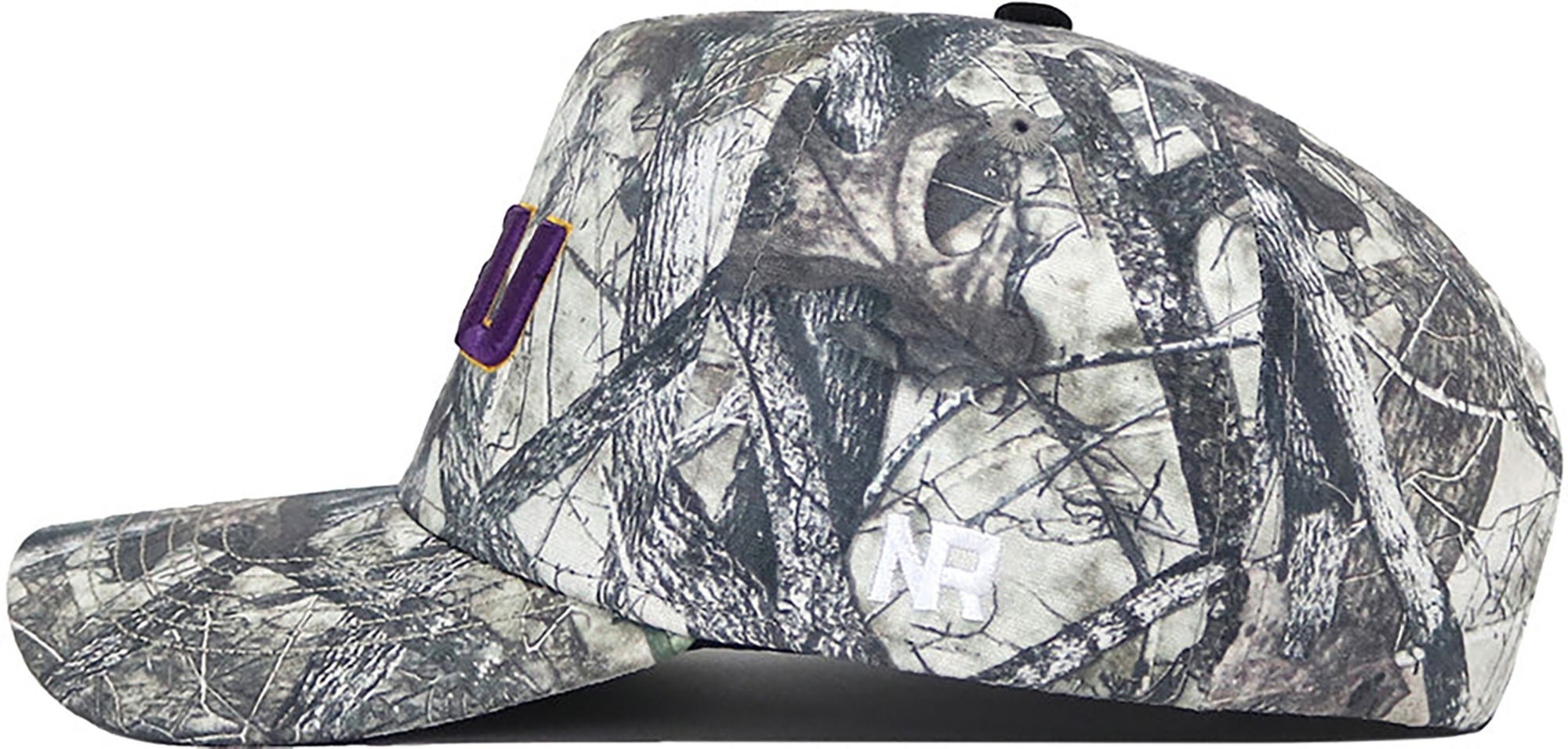 No Rivals Adult LSU Tigers Camo Outland Adjustable Snapback Hat product image