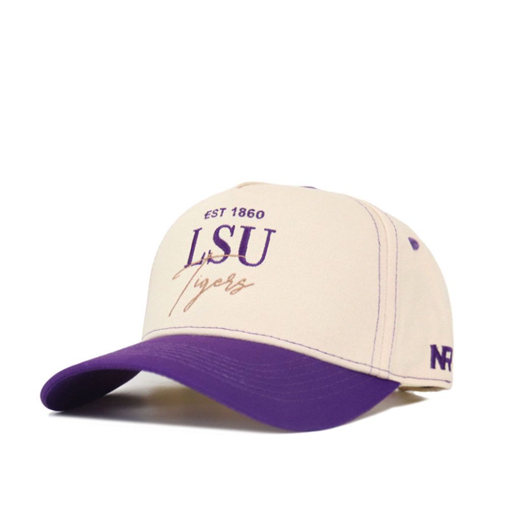 No Rivals Adult LSU Tigers Purple Vintage Snapback product image