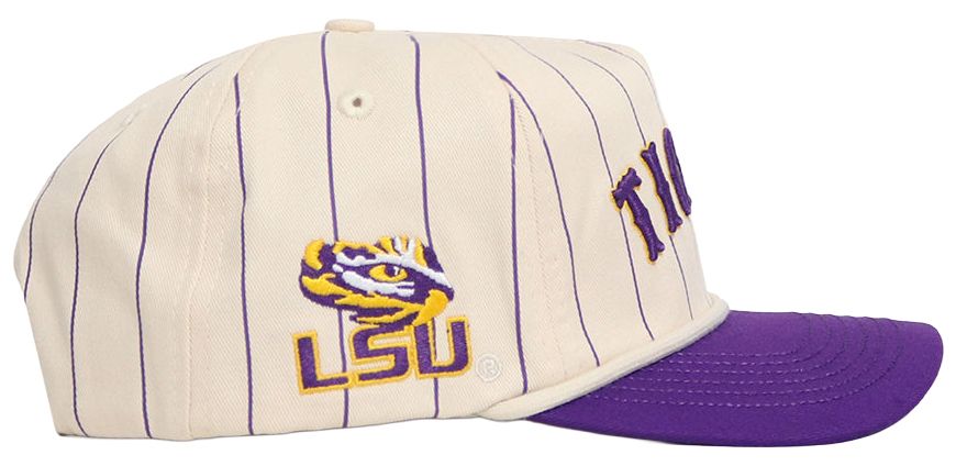 No Rivals Adult LSU Tigers Purple Walk Off Adjustable Snapback Hat product image