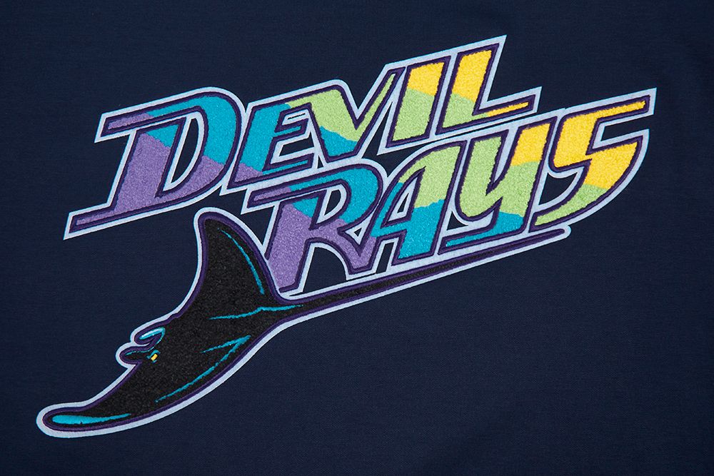 Pro Standard Men's Tampa Bay Rays Navy Warmup Jacket product image