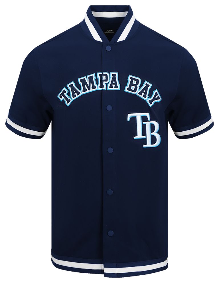 Pro Standard Men's Tampa Bay Rays Navy Warmup Jacket product image