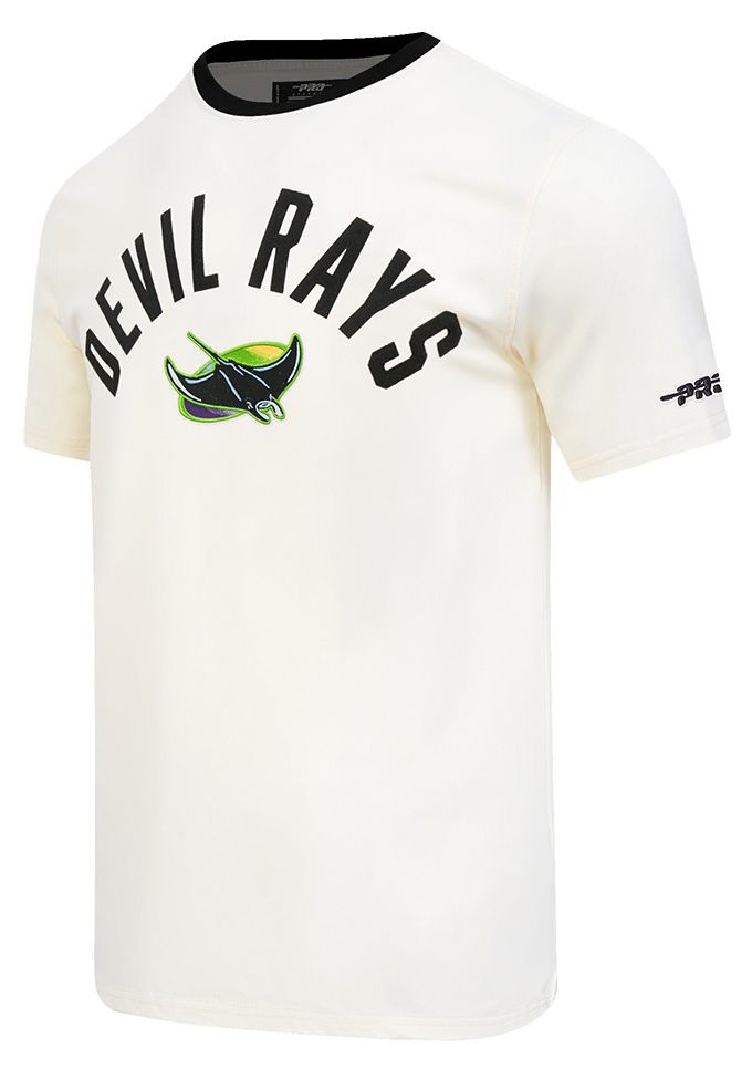 Pro Standard Men's Tampa Bay Rays Cream Modern Originals T-Shirt product image