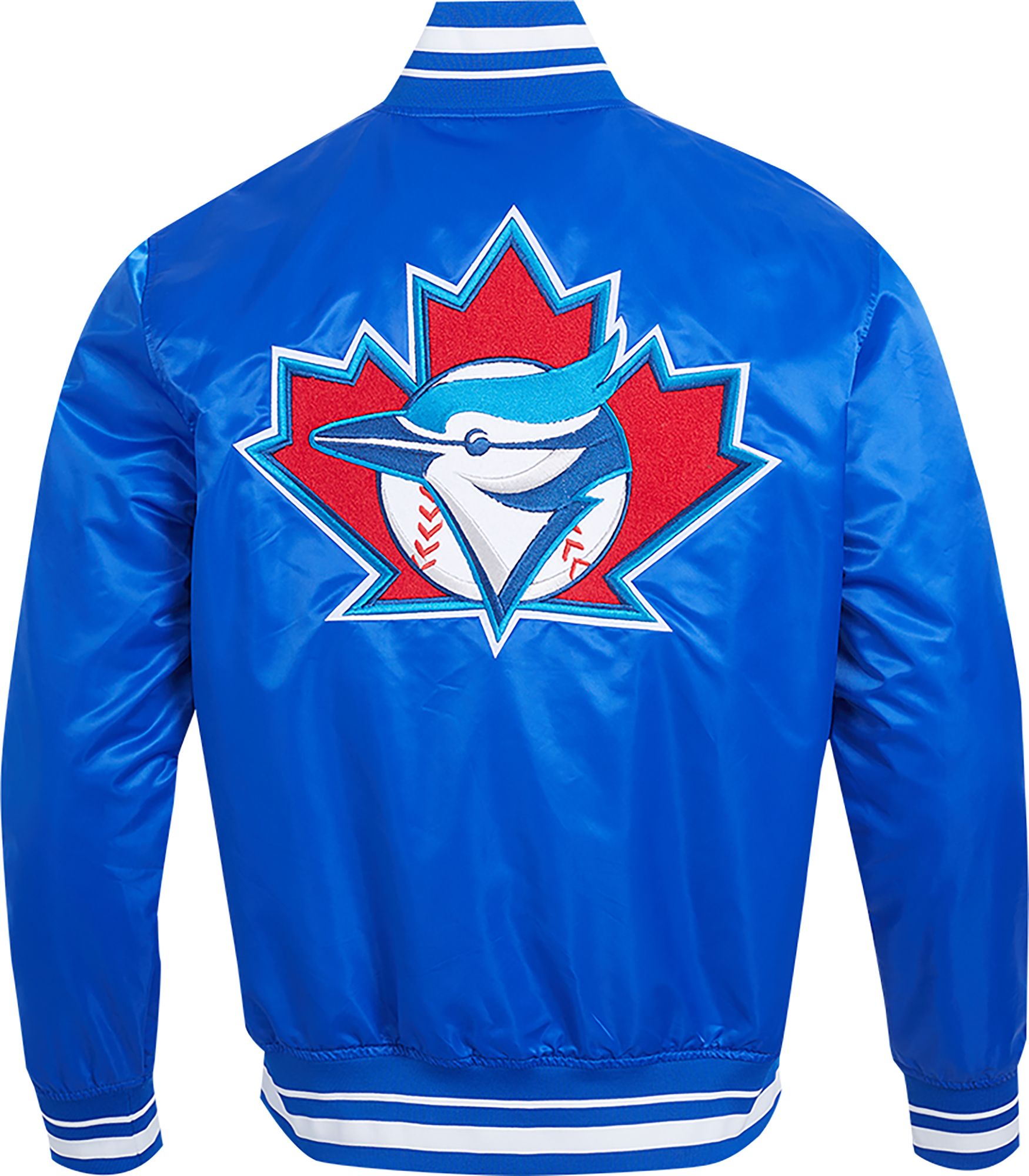 Pro Standard Men's Toronto Blue Jays Retro Rib Satin Jacket product image