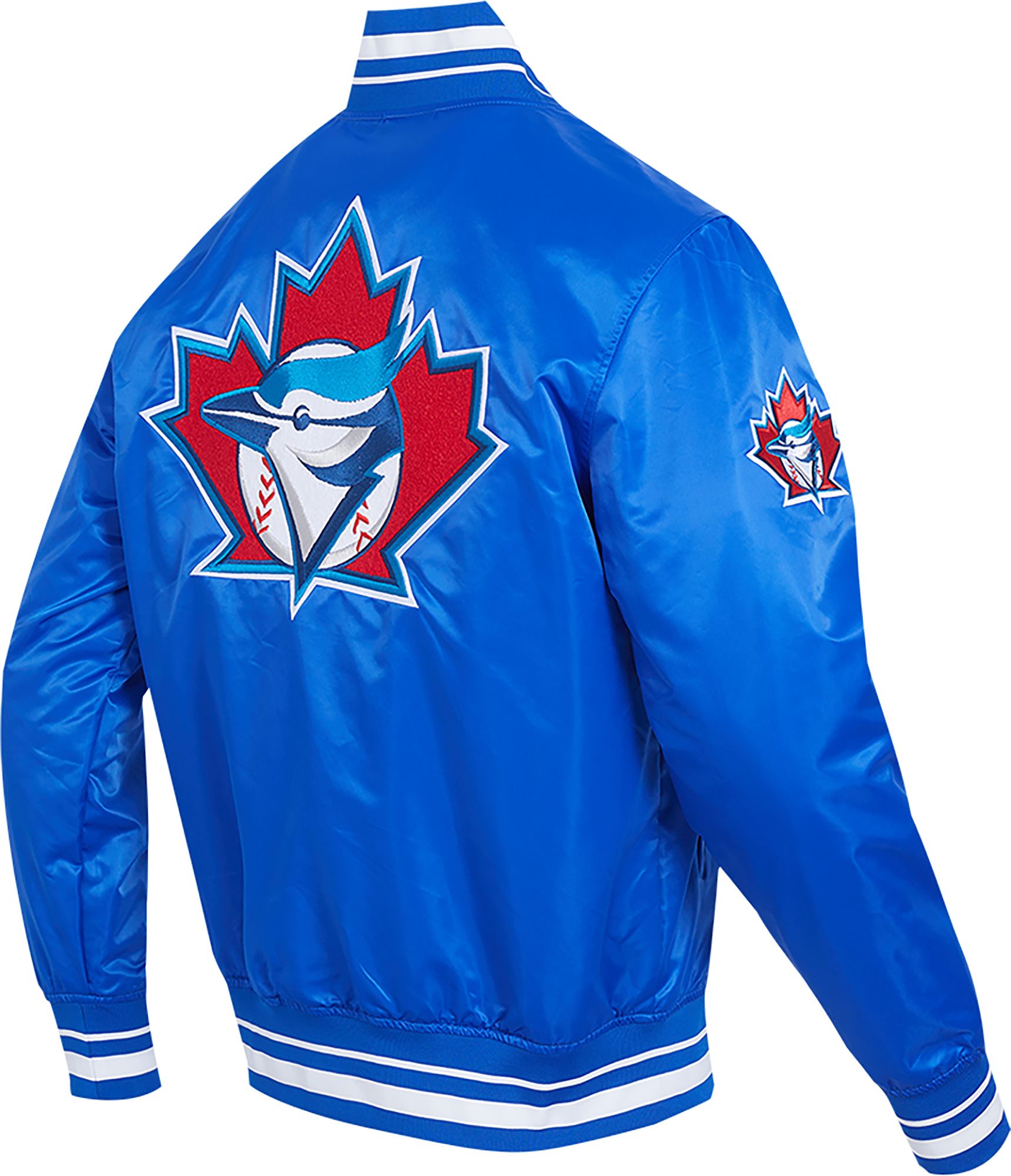 Pro Standard Men's Toronto Blue Jays Retro Rib Satin Jacket product image