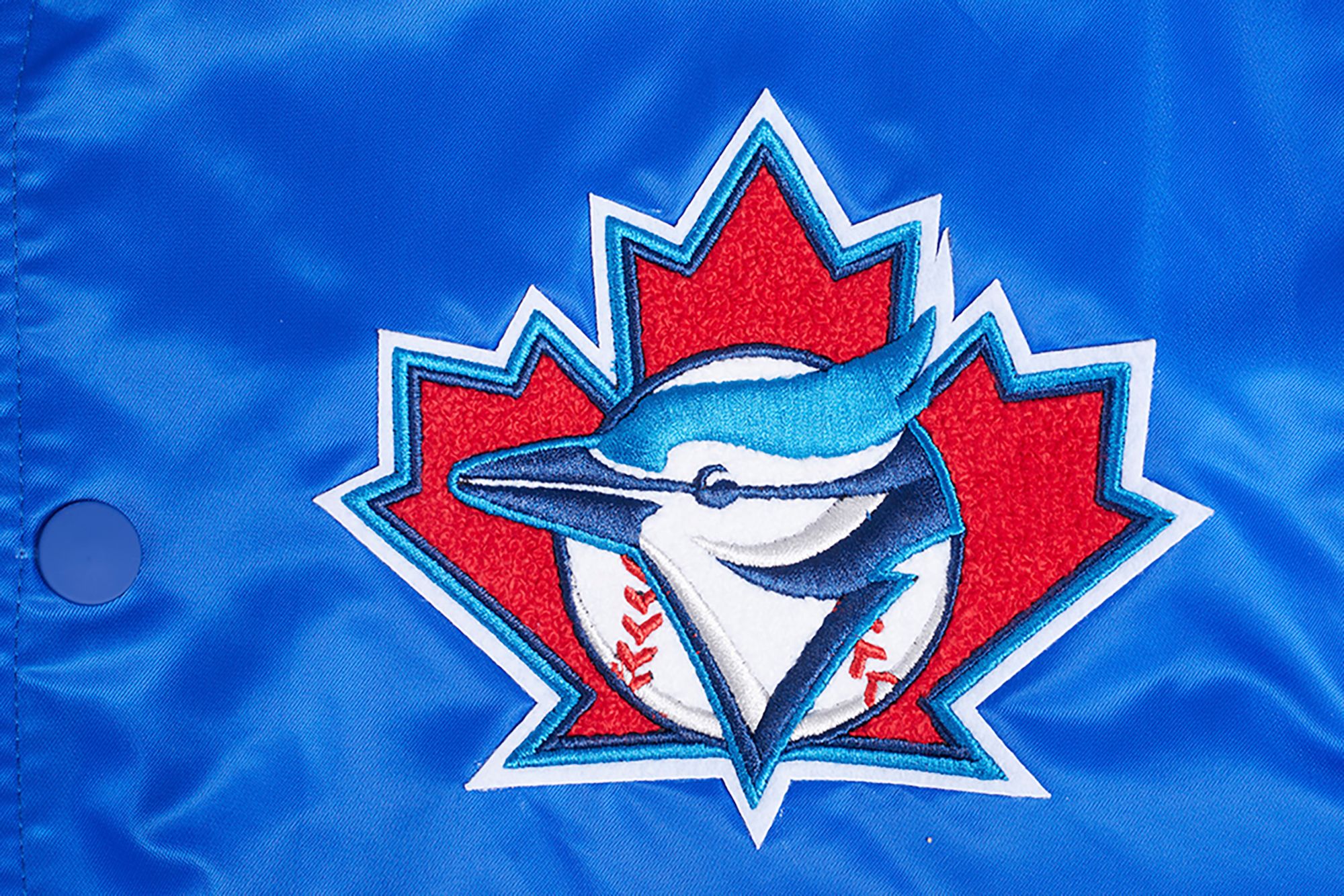 Pro Standard Men's Toronto Blue Jays Retro Rib Satin Jacket product image