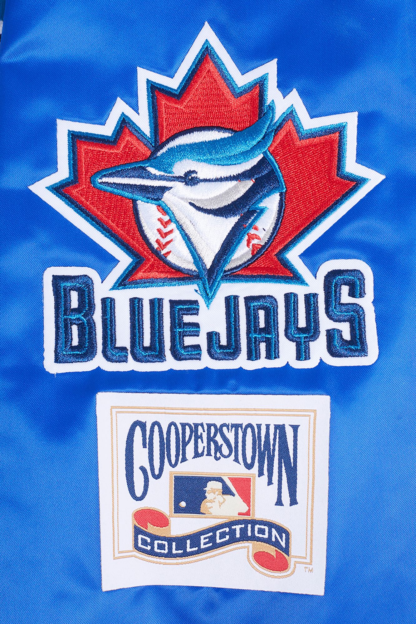 Pro Standard Men's Toronto Blue Jays Retro Rib Satin Jacket product image