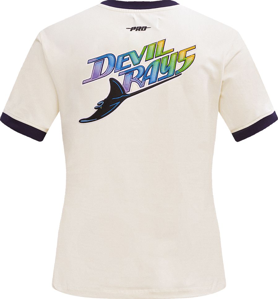Pro Standard Women's Tampa Bay Rays Cream Slim T-Shirt product image