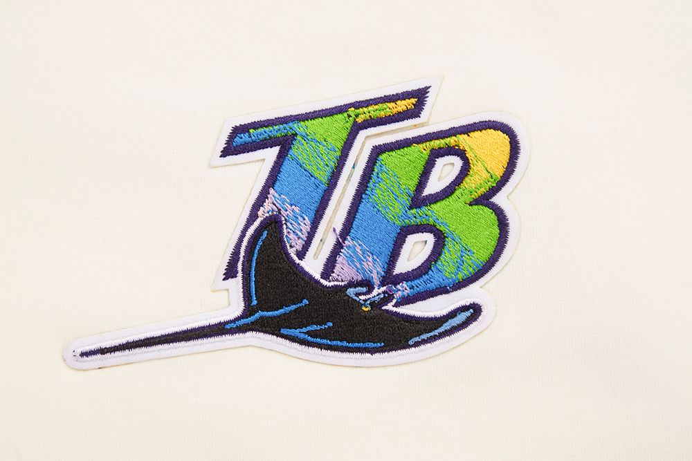Pro Standard Women's Tampa Bay Rays Cream Slim T-Shirt product image