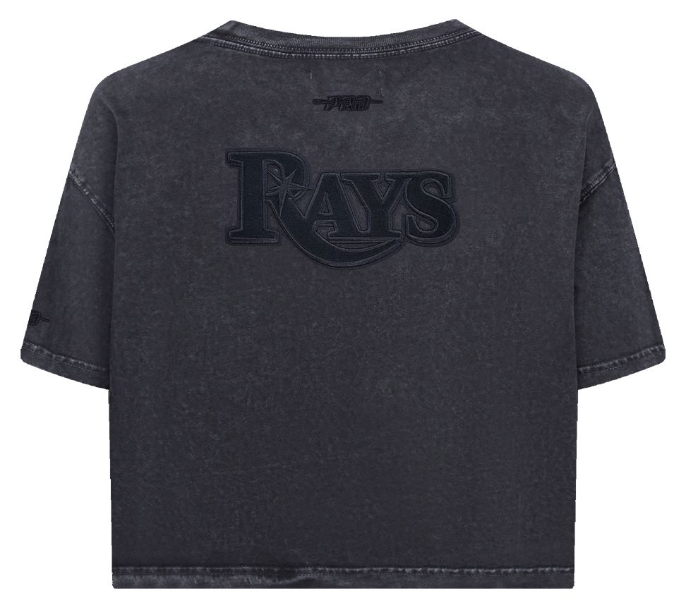 Pro Standard Women's Tampa Bay Rays Black Washed Classic T-Shirt product image