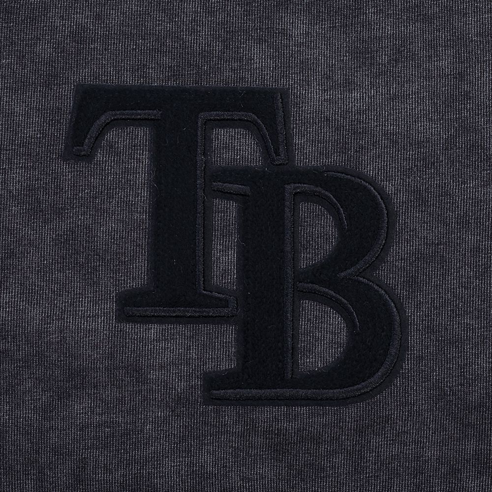 Pro Standard Women's Tampa Bay Rays Black Washed Classic T-Shirt product image