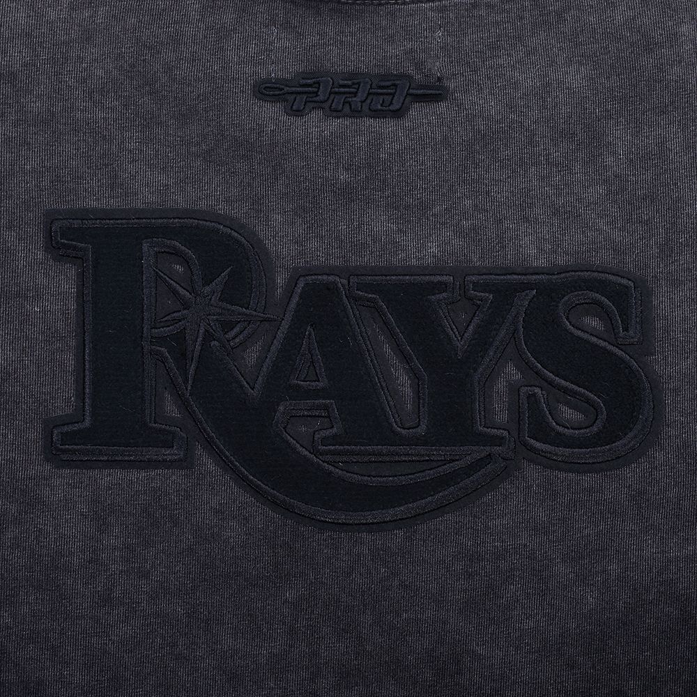 Pro Standard Women's Tampa Bay Rays Black Washed Classic T-Shirt product image