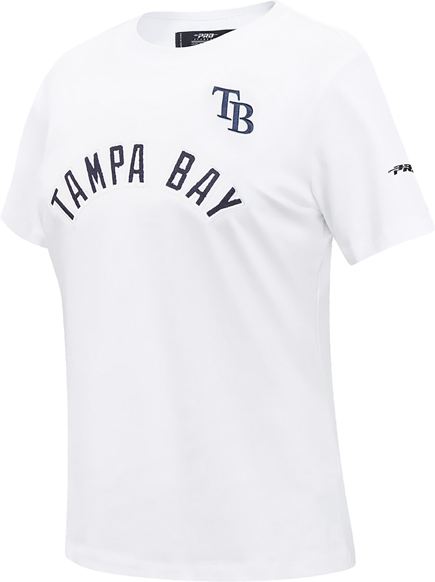 Pro Standard Women's Tampa Bay Rays White Slim T-Shirt product image