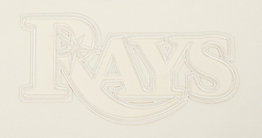 Pro Standard Women's Tampa Bay Rays Cream Classic Crewneck Sweatshirt product image