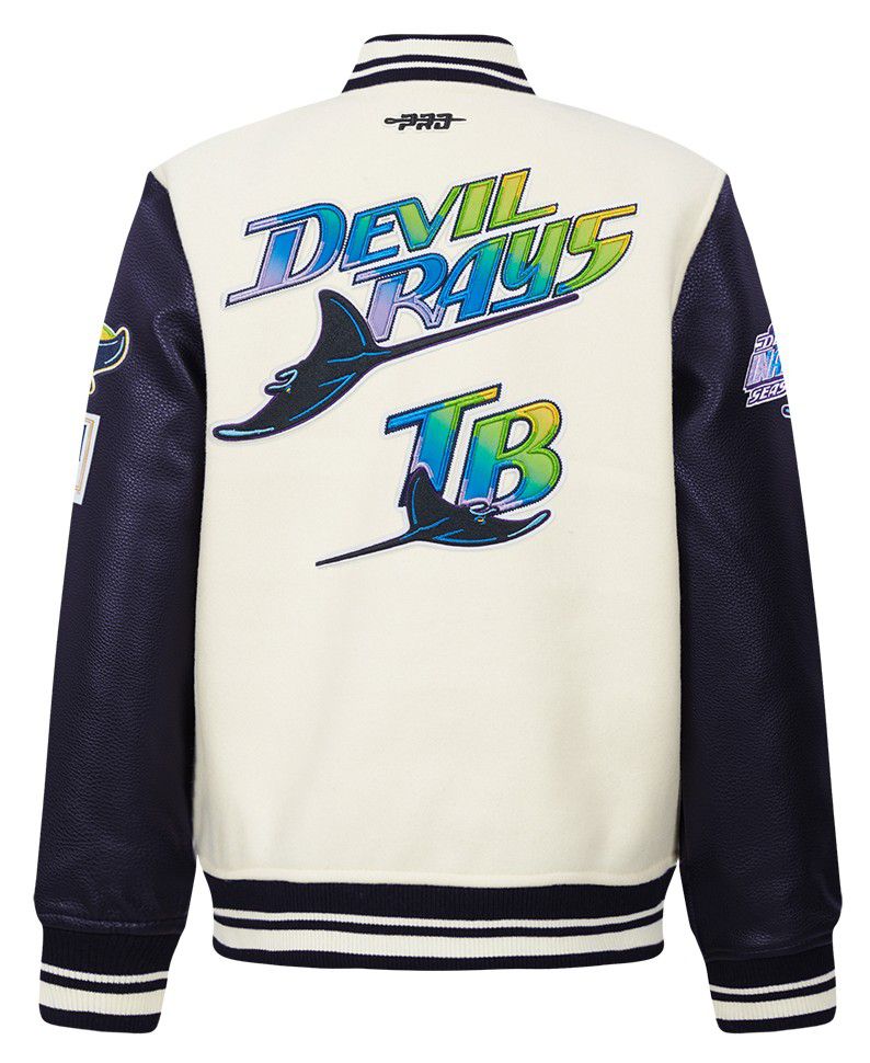 Pro Standard Women's Tampa Bay Rays Varsity Jacket product image
