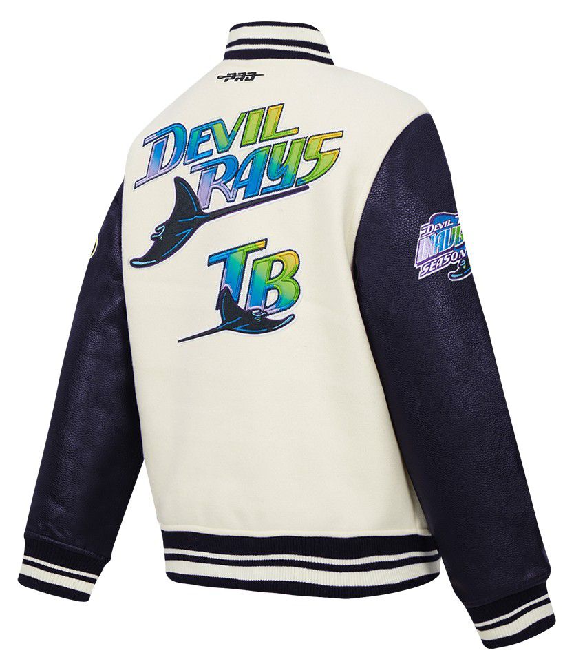 Pro Standard Women's Tampa Bay Rays Varsity Jacket product image