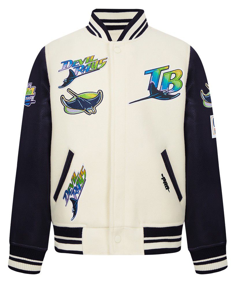Pro Standard Women's Tampa Bay Rays Varsity Jacket product image