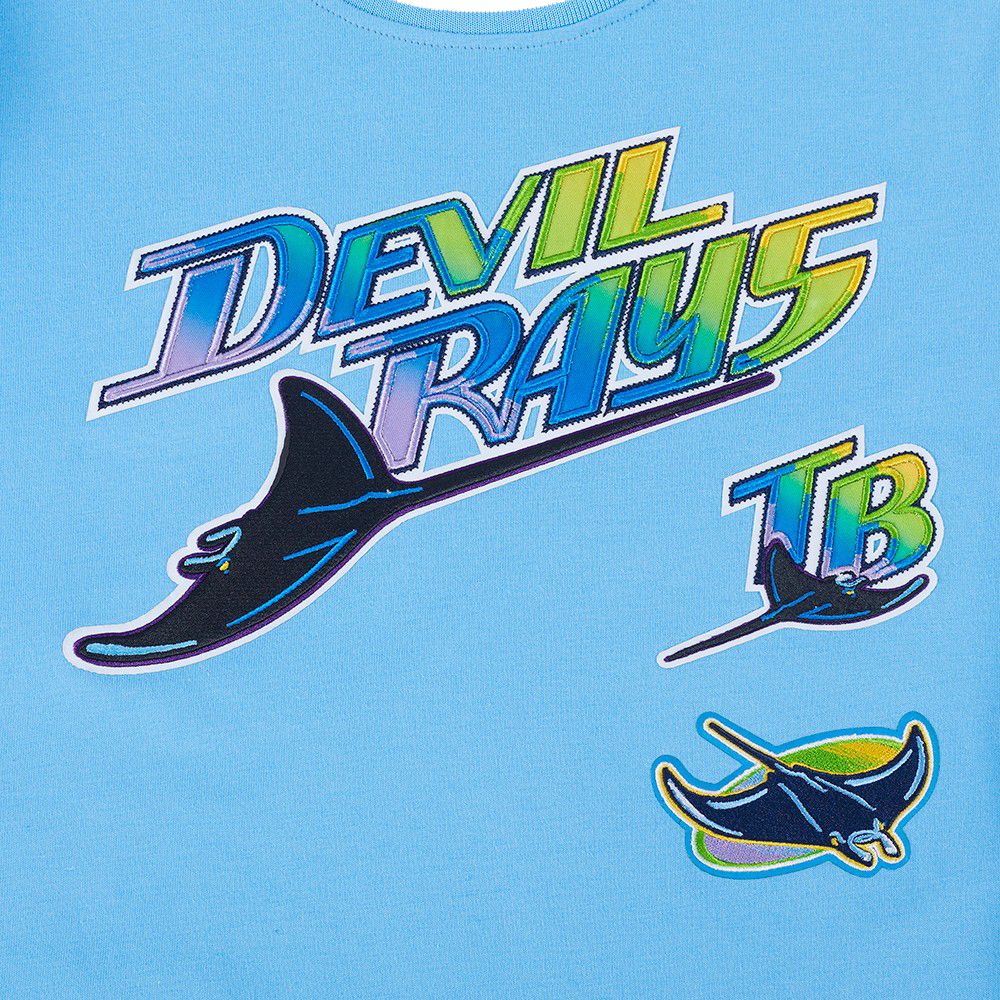 Pro Standard Boys' Tampa Bay Rays Blue Classic Retro T-Shirt product image