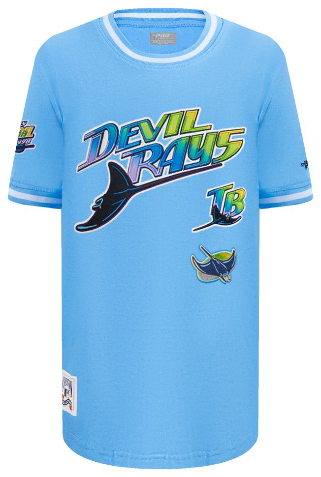 Pro Standard Boys' Tampa Bay Rays Blue Classic Retro T-Shirt product image